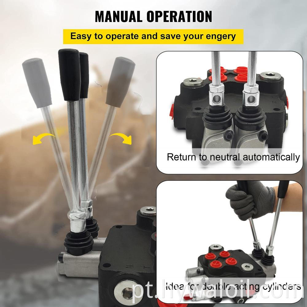 Monoblock Hydraulic Directional Control Valve